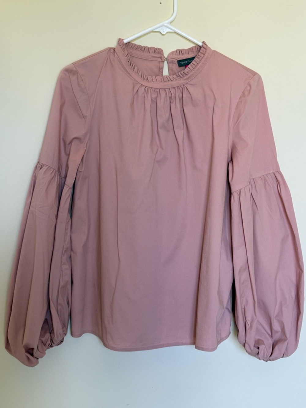 Vince Camuto Dusty Pink Long Sleeve Blouse